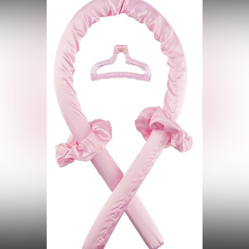 *NEW* Pink Heatless Hair Curler